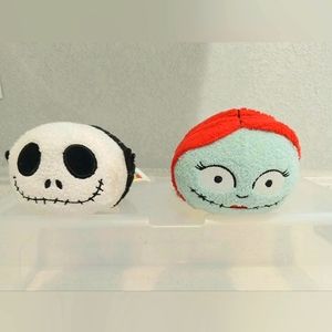 Disney TSUM TSUM Jack and Sally nightmare before christmas set